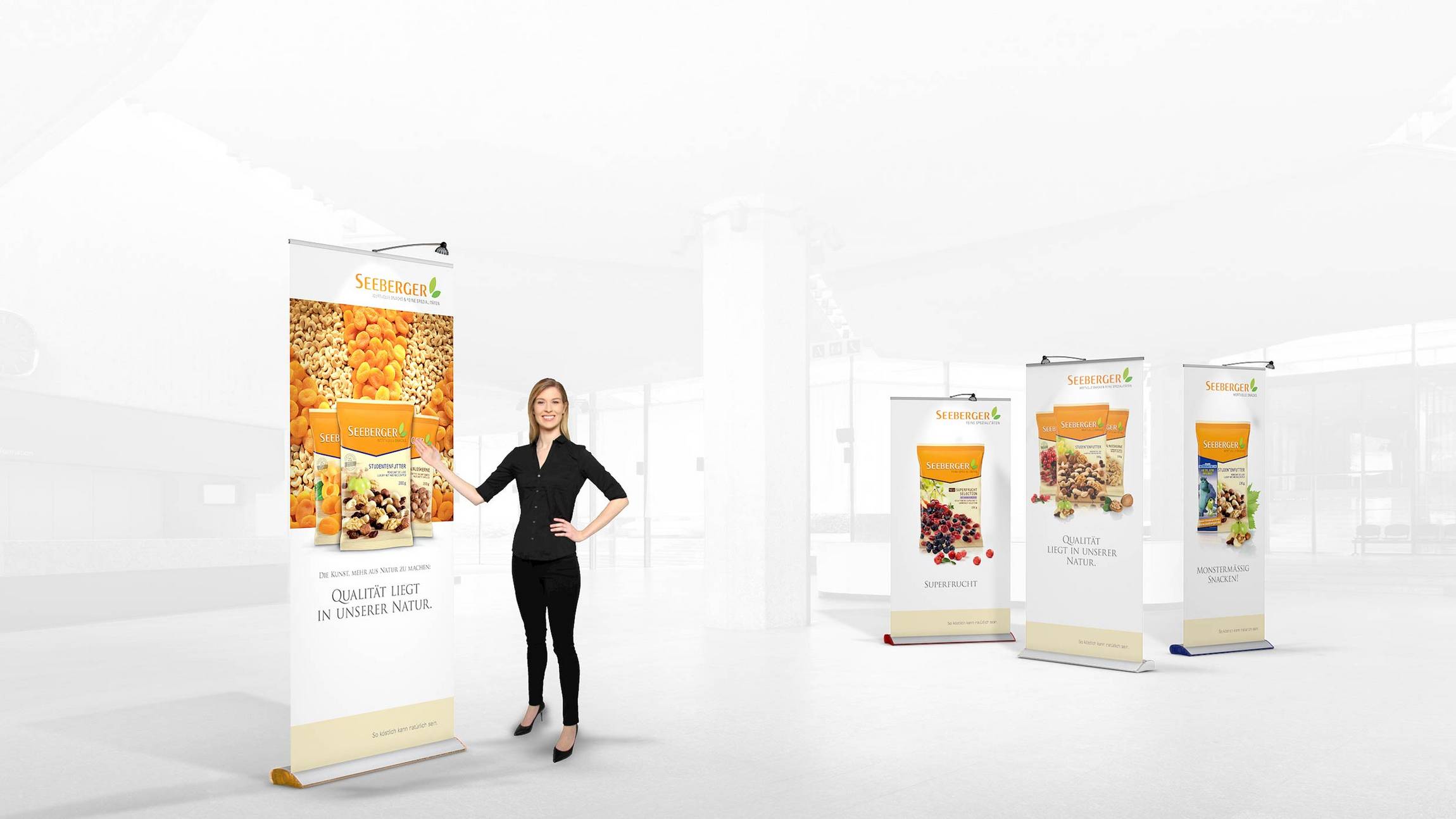Expand QuickScreen 3 Banner Stand - RollUp Display