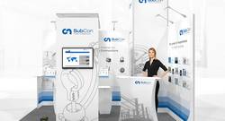 Octanorm Messestand System «OCTAwall» | Eckstand 4x3 Meter | subcon