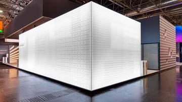 isyWALL 120 LED Beispiel Messestand isyWALL 120 LED | EXPO EUROSHOP 2017