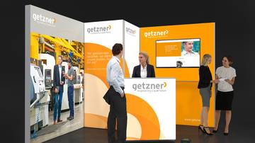 LightWall EXPO Beispiel Messestand isyWALL 120 LED | EXPO GETZNER AG