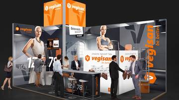 LightWall EXPO Beispiel Messestand isyWALL 120 LED | EXPO Vegisan AG