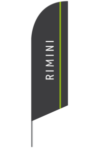 Rimini Rimini Beach Flags