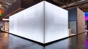 LightWall EXPO Beispiel Messestand isyWALL 120 LED | EXPO EUROSHOP 2017